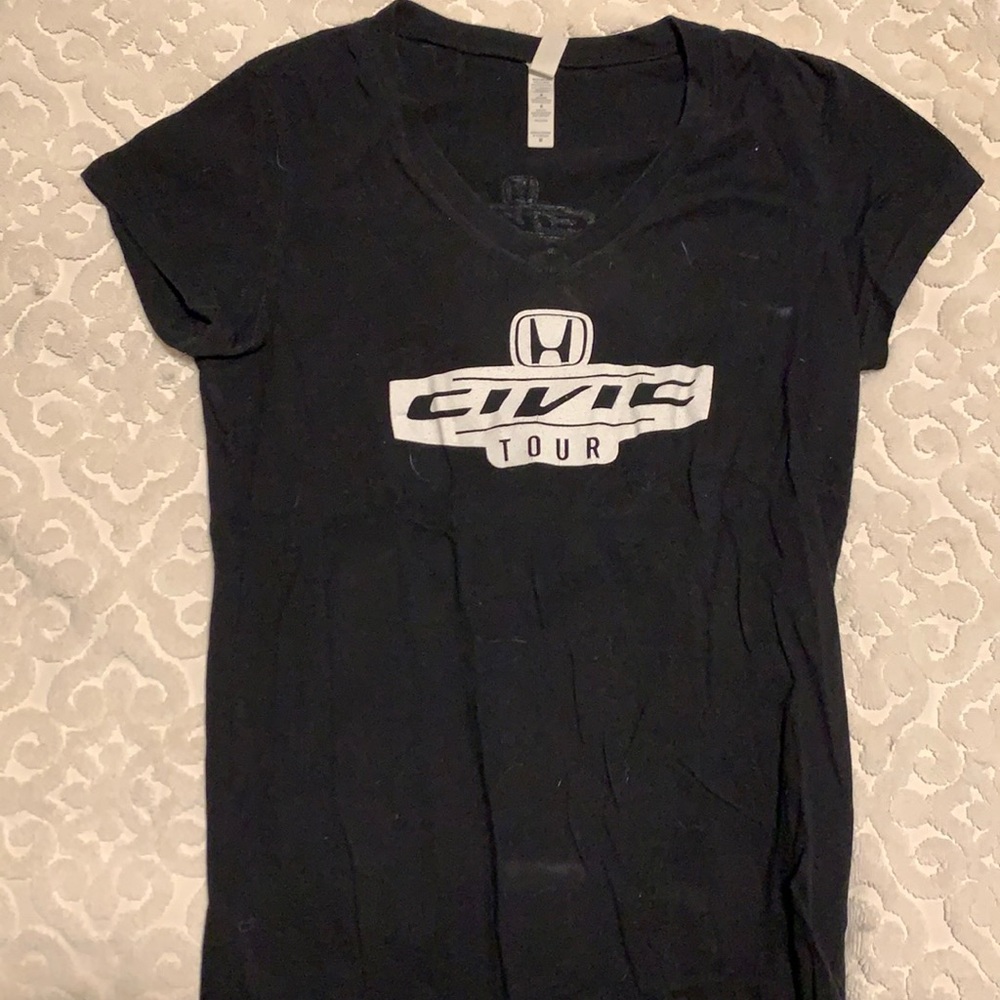 DEMI LOVATO NICK JONAS HONDA CIVIC TOUR TSHIRT